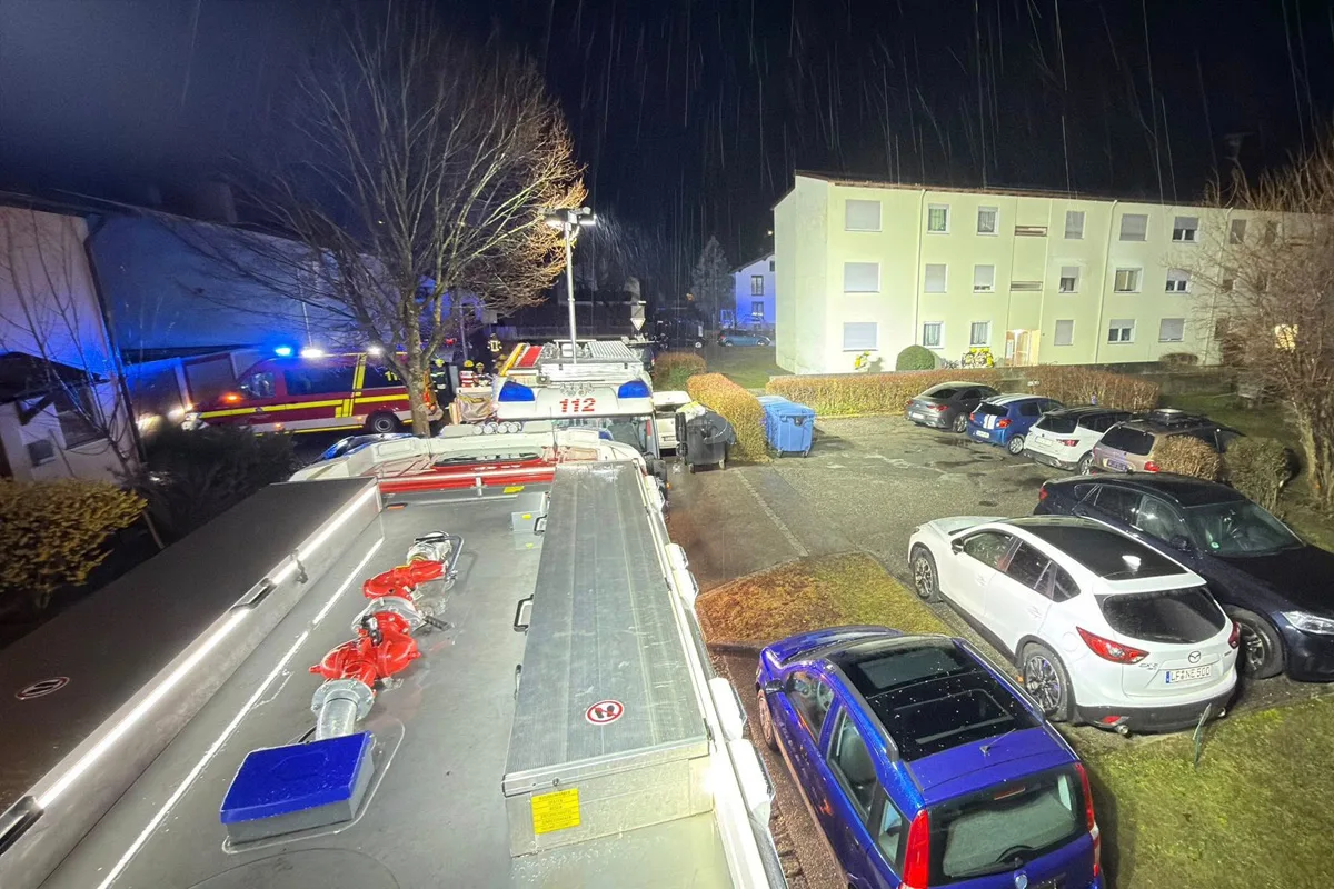 Freilassing – 80-Jährige stirbt bei Wohnungsbrand