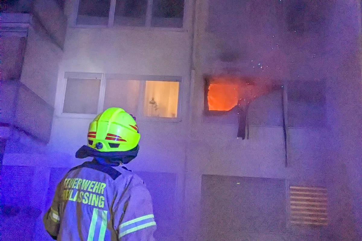 Freilassing – 80-Jährige stirbt bei Wohnungsbrand