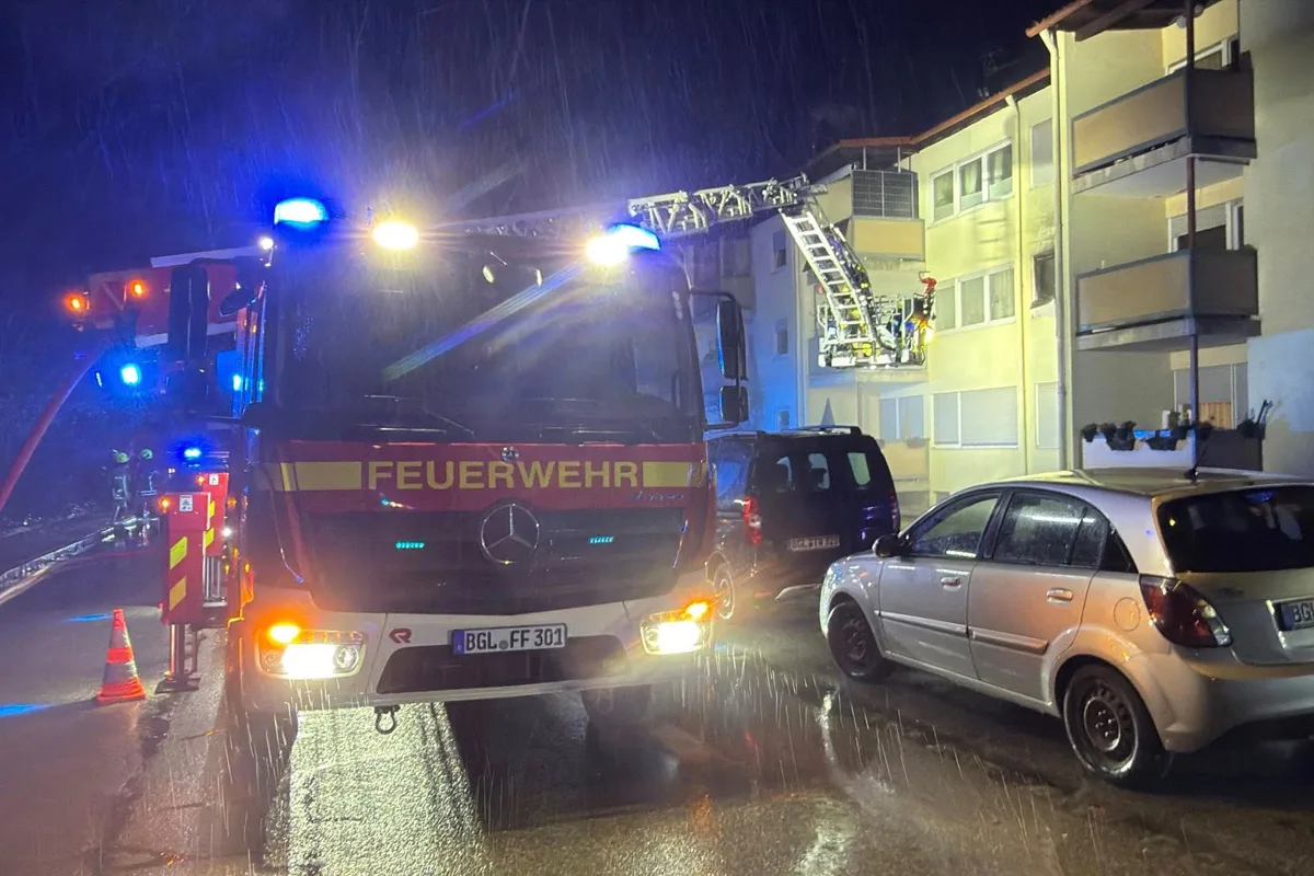 Freilassing – 80-Jährige stirbt bei Wohnungsbrand