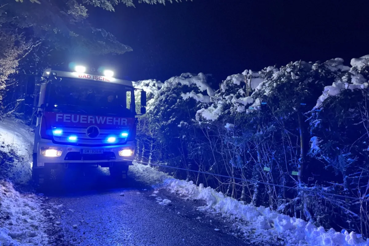 Bad Ischl – Aufwendige Bergung nach Navi-Irrfahrt
