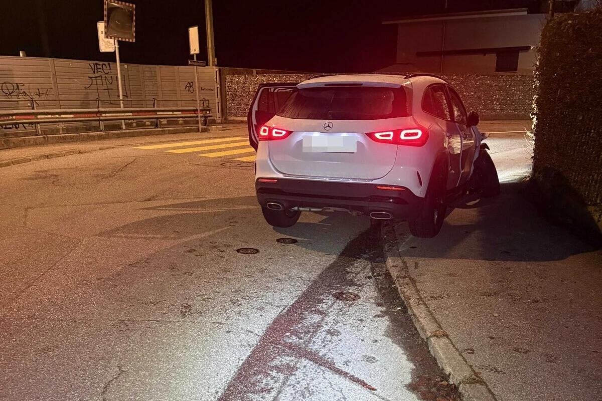 Unfall in Zofingen AG – Lenkerin stark alkoholisiert