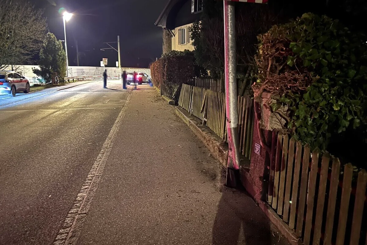 Unfall in Zofingen AG – Lenkerin stark alkoholisiert