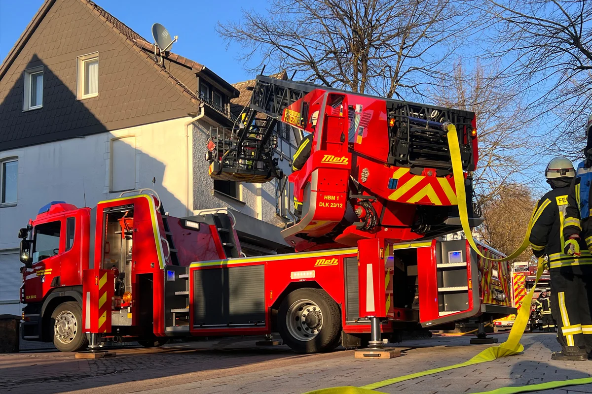 Horn-Bad Meinberg – Wohnungsbrand mit zwei Verletzten