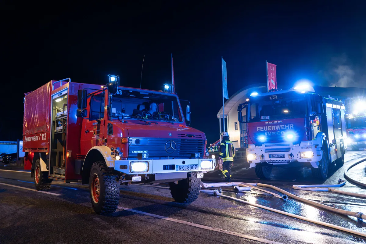 Neunkirchen – Großbrand zerstört Fitnessstudio