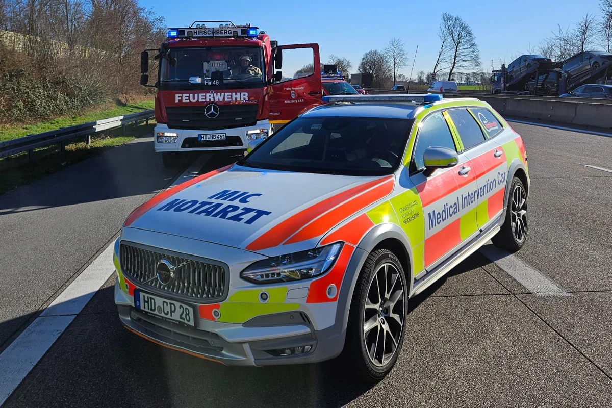A5 Weinheim – Tödlicher Verkehrsunfall mit vier Fahrzeugen