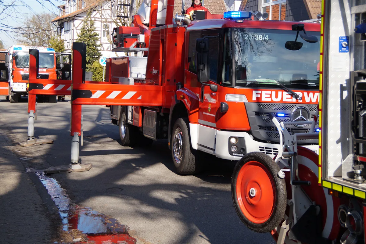 Wathlingen – Zwei Personen bei Brand im Treppenhaus gerettet