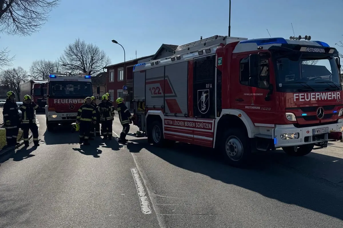 Breitenbrunn – Zwei Verletzte nach Unfall auf der B50