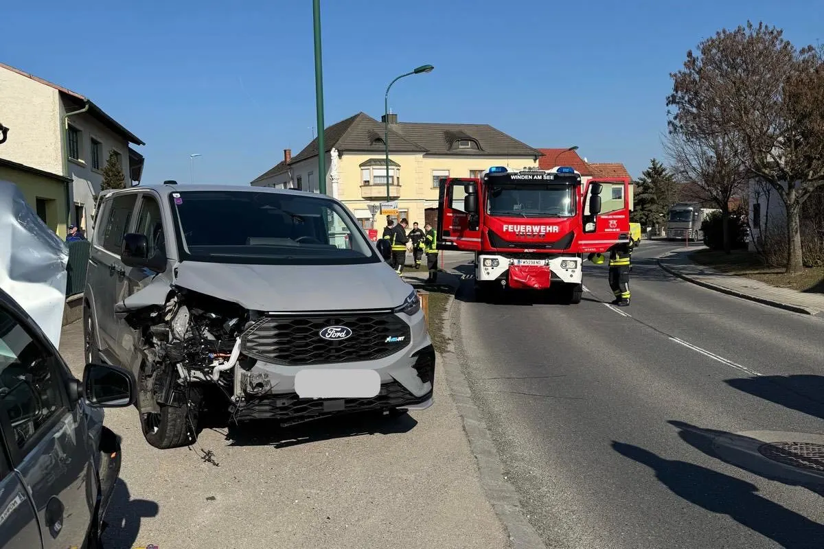 Breitenbrunn – Zwei Verletzte nach Unfall auf der B50