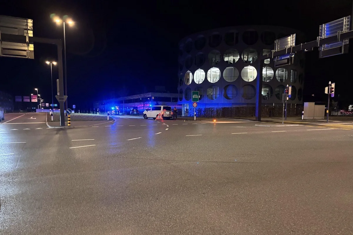 Lenzburg AG – Rotlichtverstoss führt zu Unfall