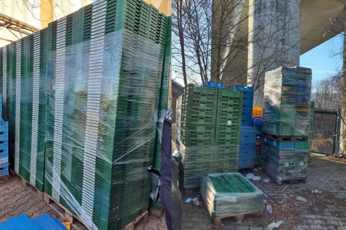 Berlin – 840.000 Euro Schaden durch Hehlerei mit Pfandkisten