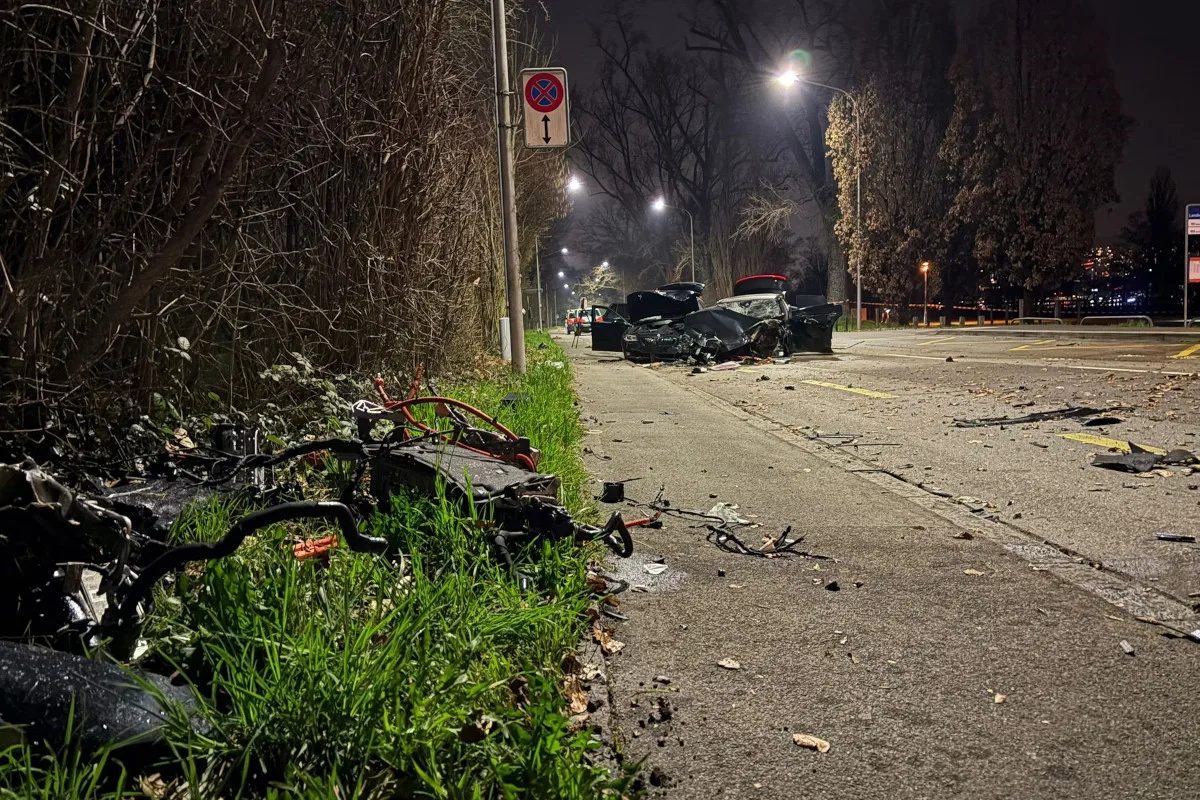 Zürich – Fünf Verletzte nach Raser-Unfall am Mythenquai