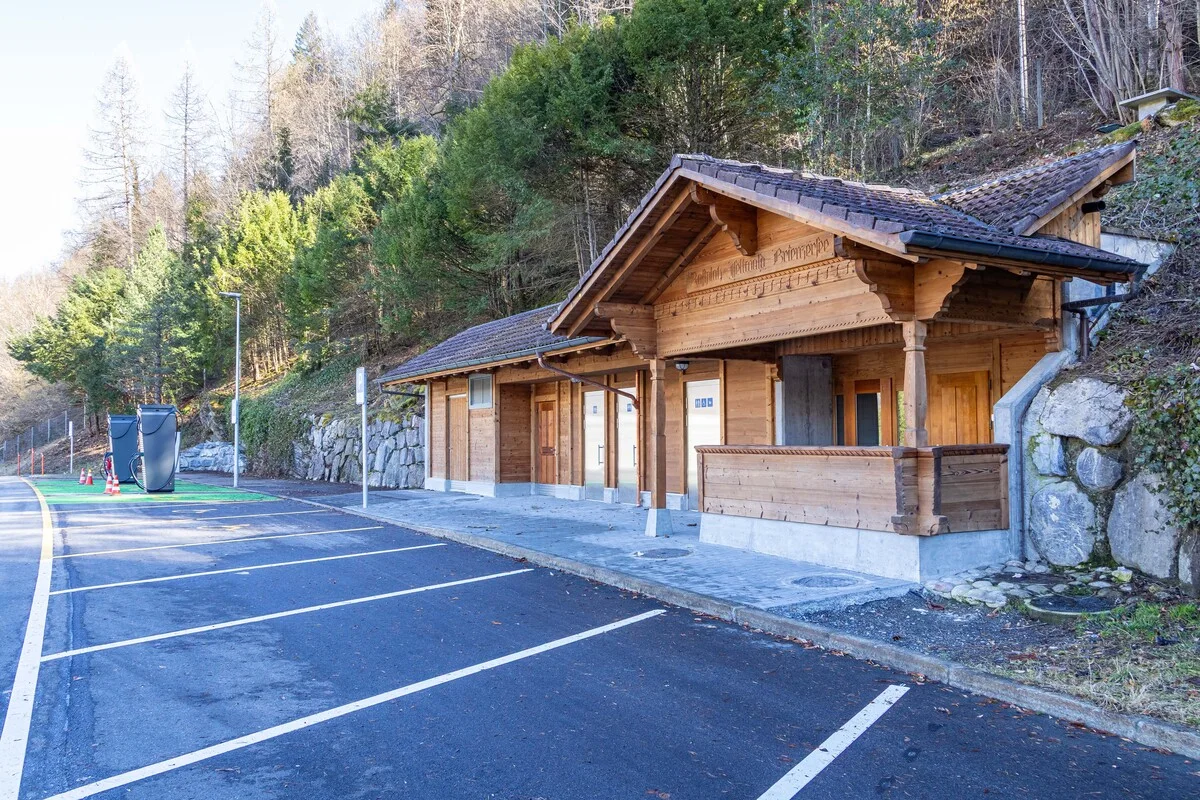 Rastplatz Glooten auf der A8 nach zwölf Jahren wieder geöffnet