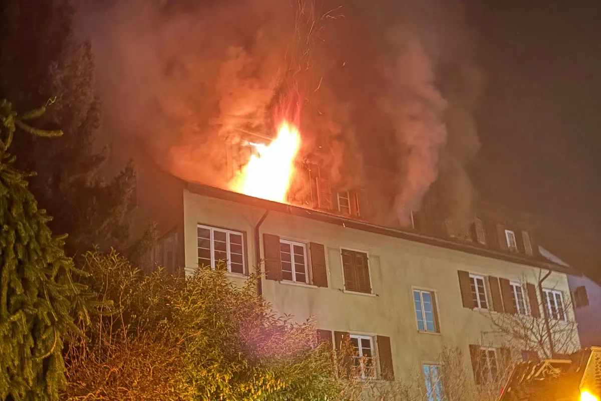 Stadt Luzern – Mehrere Personen nach Brand evakuiert