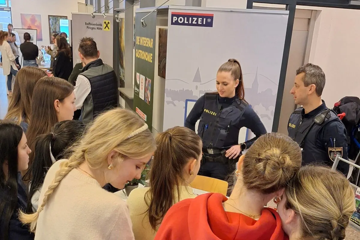 Saalfelden – Schüler erhalten Einblick in Polizeiberuf