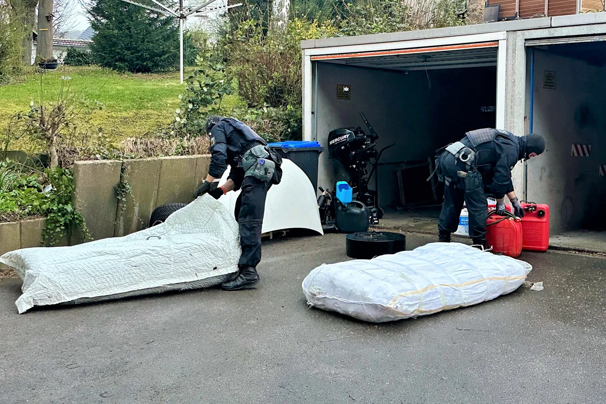 21 Festnahmen bei Schlag gegen Schleusernetzwerk und Lieferkette