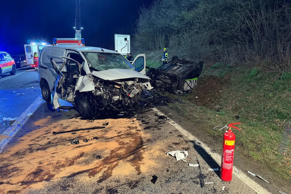 Westerburg – Zwei Tote bei schwerem Unfall