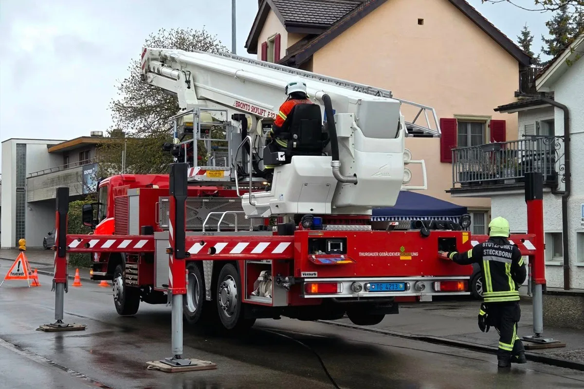 Steckborn TG - Brand in Zimmer