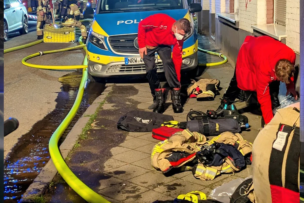 Kleve – Mehrere Personen und Tiere bei Wohnungsbrand gerettet