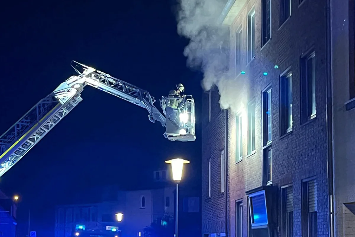 Kleve – Mehrere Personen und Tiere bei Wohnungsbrand gerettet