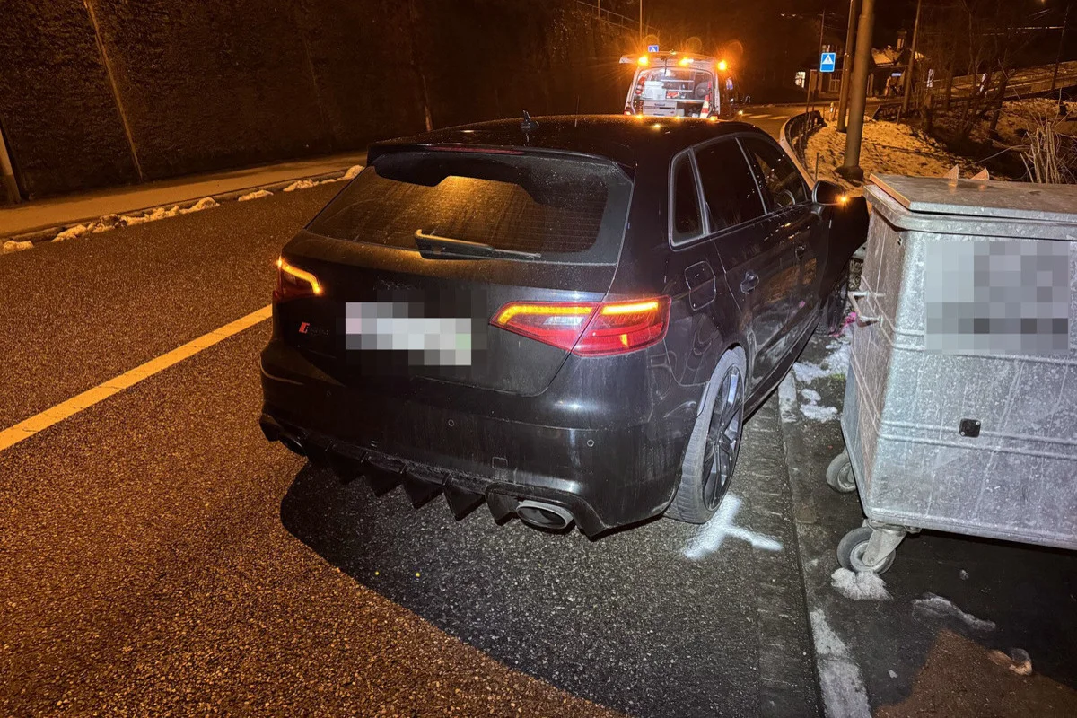 St.Gallen – Unfall nach Ausweichmanöver