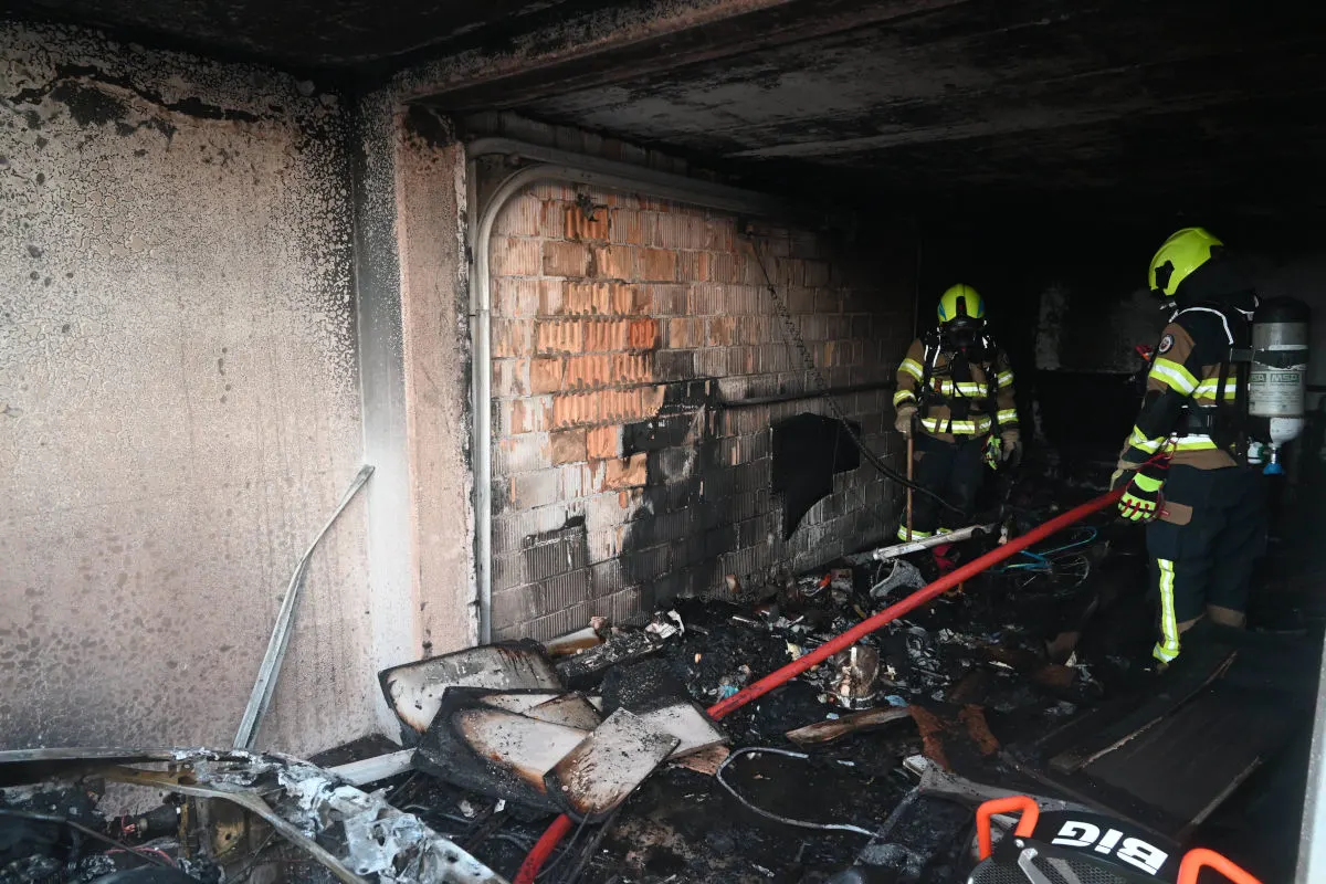 Uzwil SG – Brand in Garage verursacht hohen Schaden