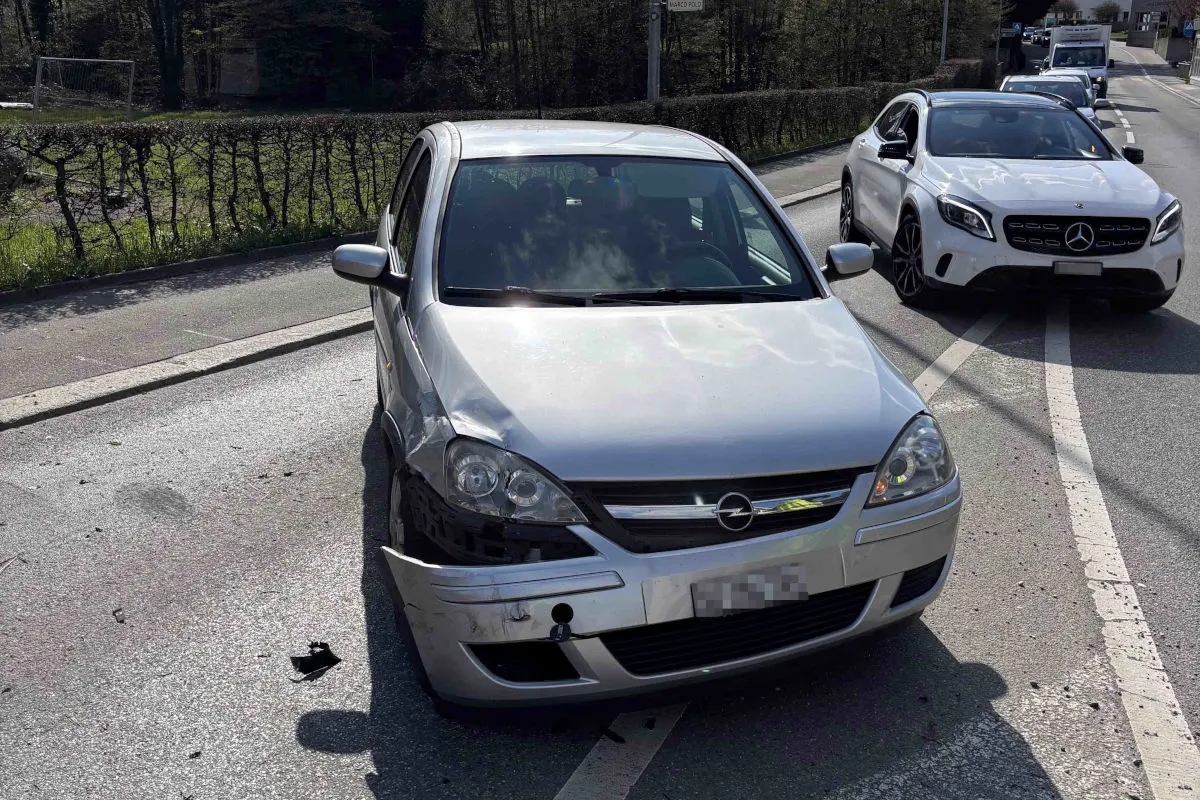 Wohlen AG – Unfall nach Verwechslung von Gas- und Bremspedal
