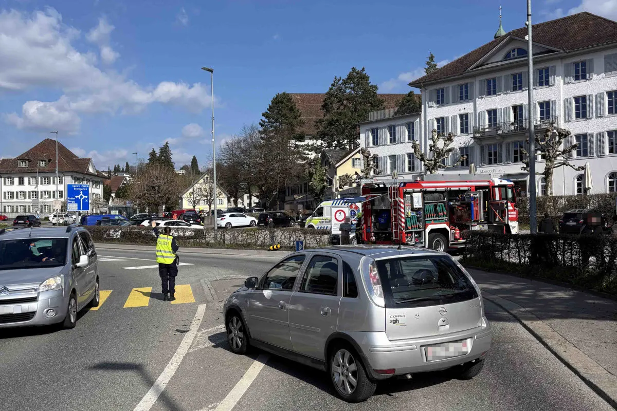 Wohlen AG – Unfall nach Verwechslung von Gas- und Bremspedal