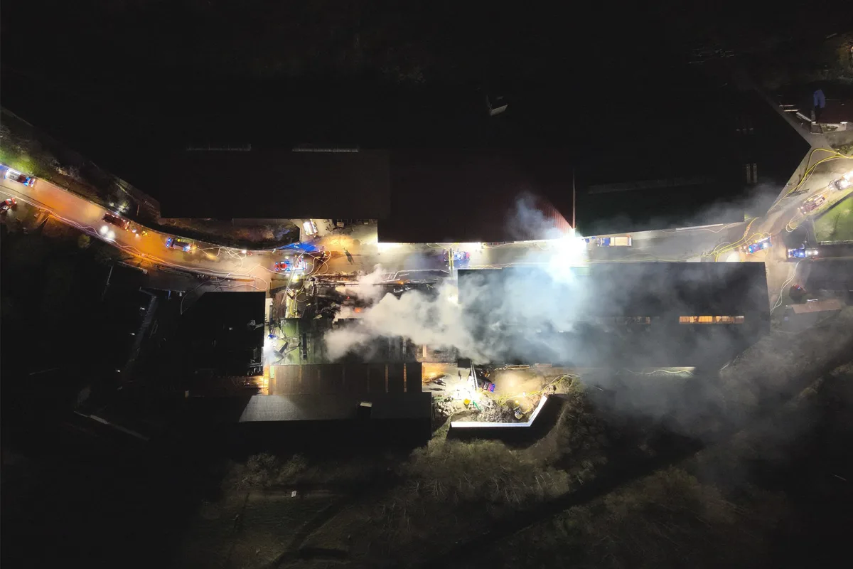 Oberharmersbach – Millionenschaden nach Brand in Holzunternehmen