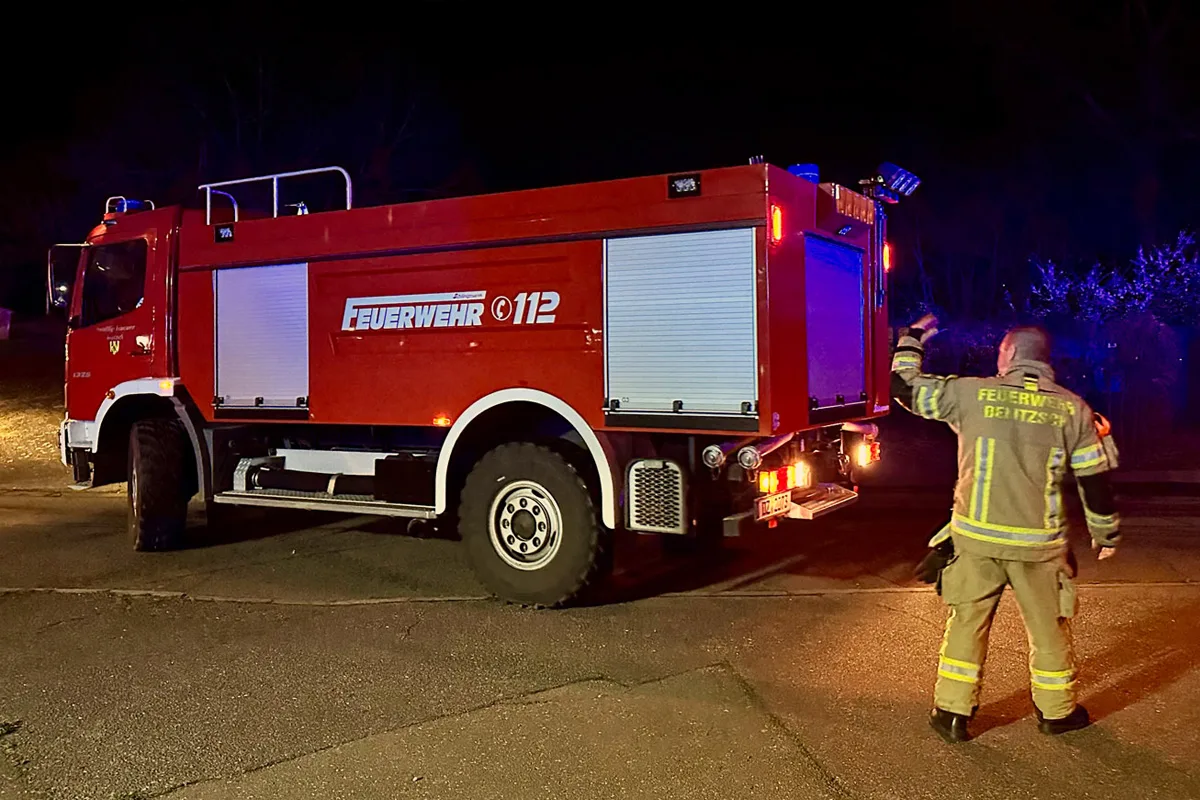 Delitzsch – 18 Verletzte nach Kellerbrand in Mehrfamilienhaus