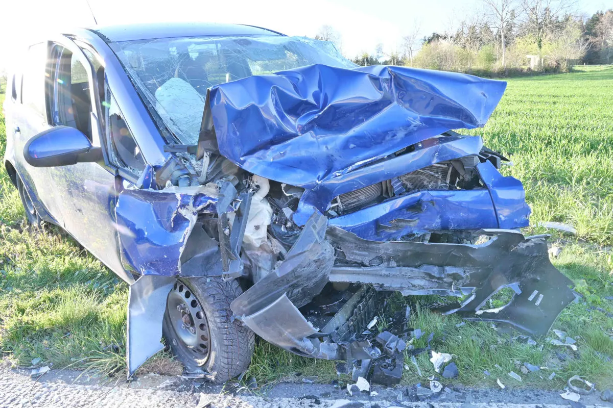 Hohenrain LU – Drei Verletzte bei schwerem Unfall