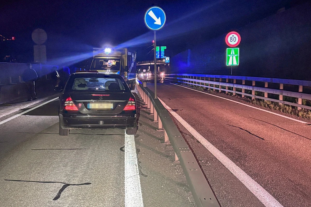 Liestal BL – Falschfahrer verursacht Unfall auf A22