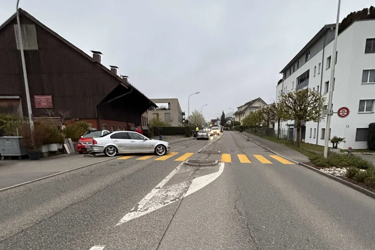 Kirchdorf AG – Unfall nach Sekundenschlaf