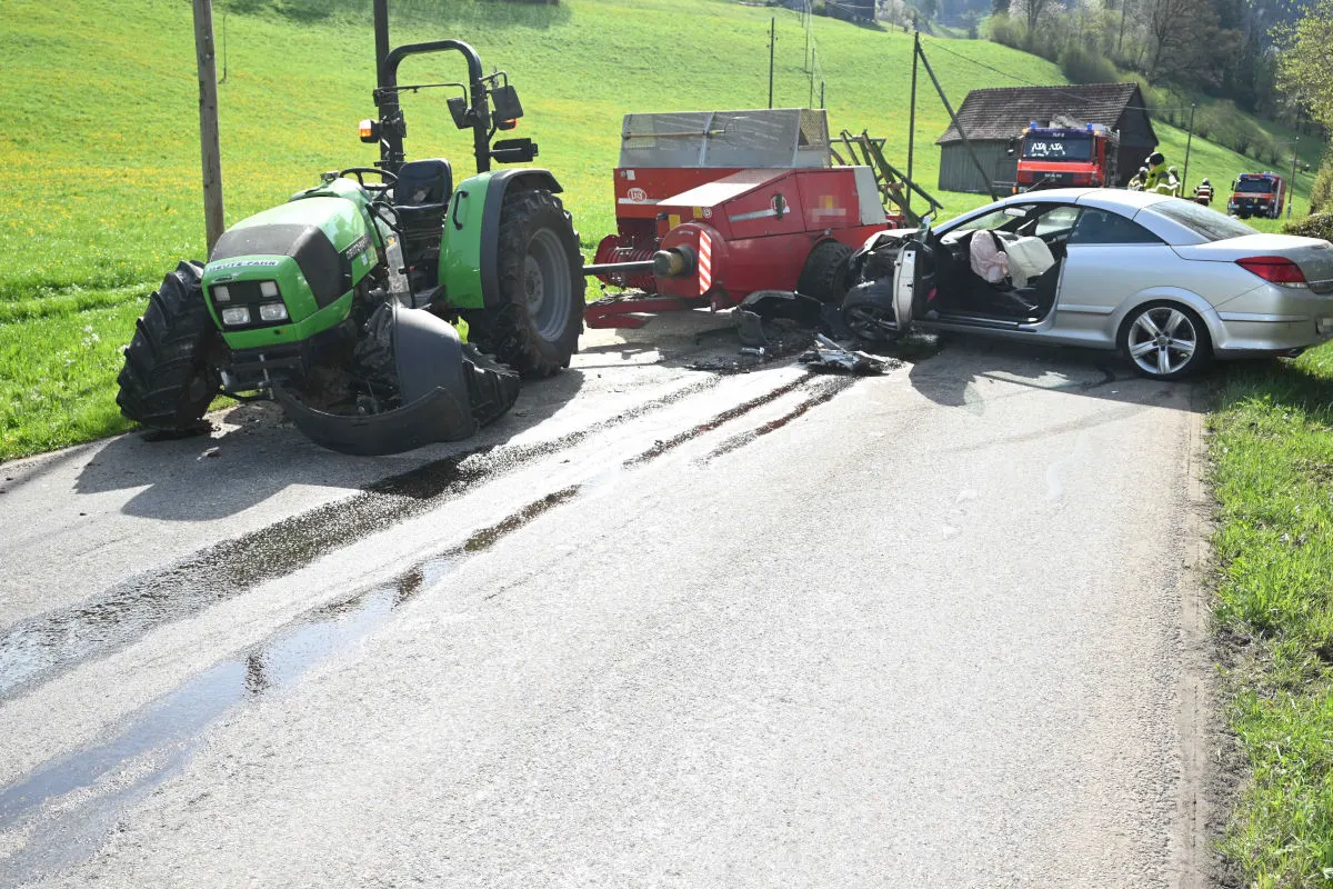 Mogelsberg SG – Übermüdung führt zu Unfall