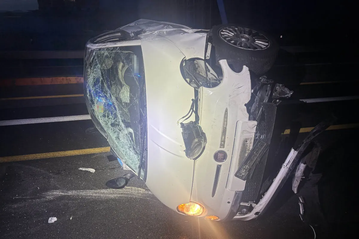 A3 Zeiningen AG – Unfall mit Überschlag fordert Verletzte