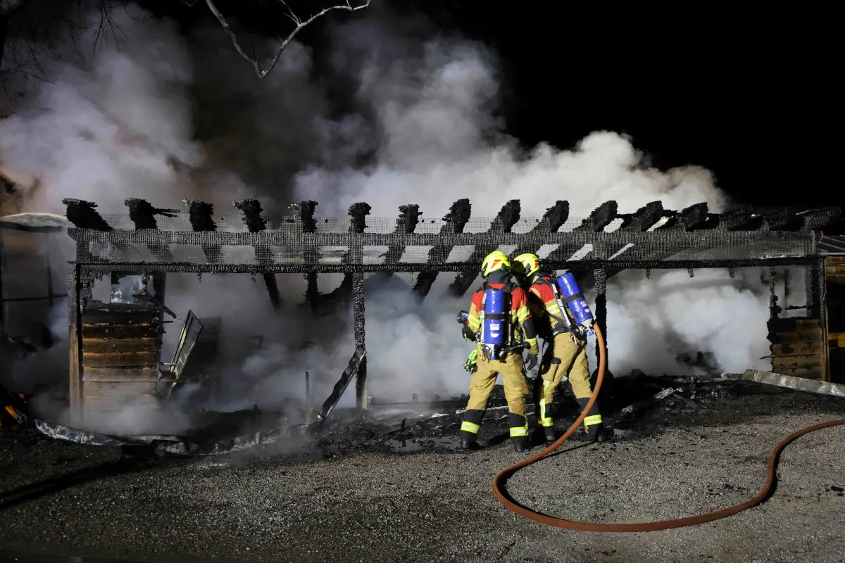 Stadt Zug – Brand in Männerbadi