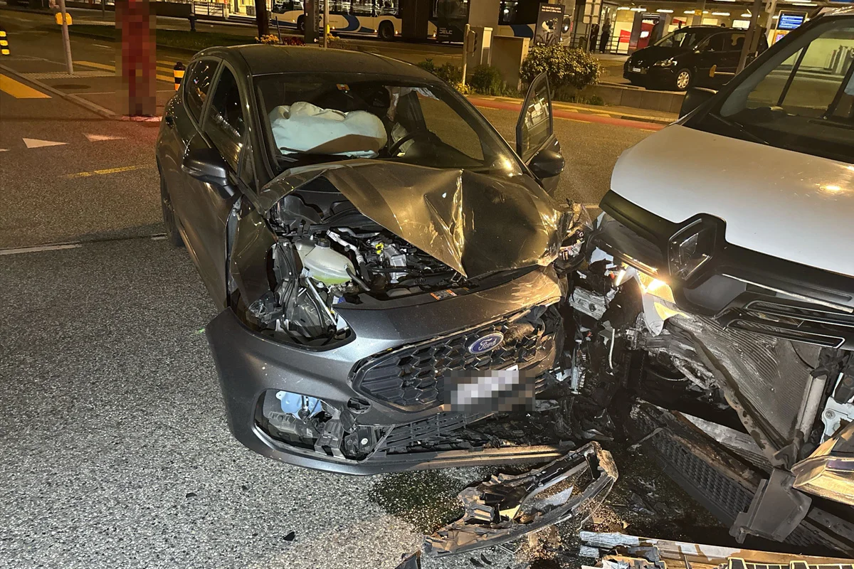 Olten SO – Unfall nach Vorfahrtsverstoss mit Sachschaden