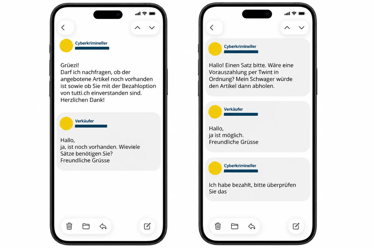 Achtung Betrug – So werden TWINT-Konten übernommen
