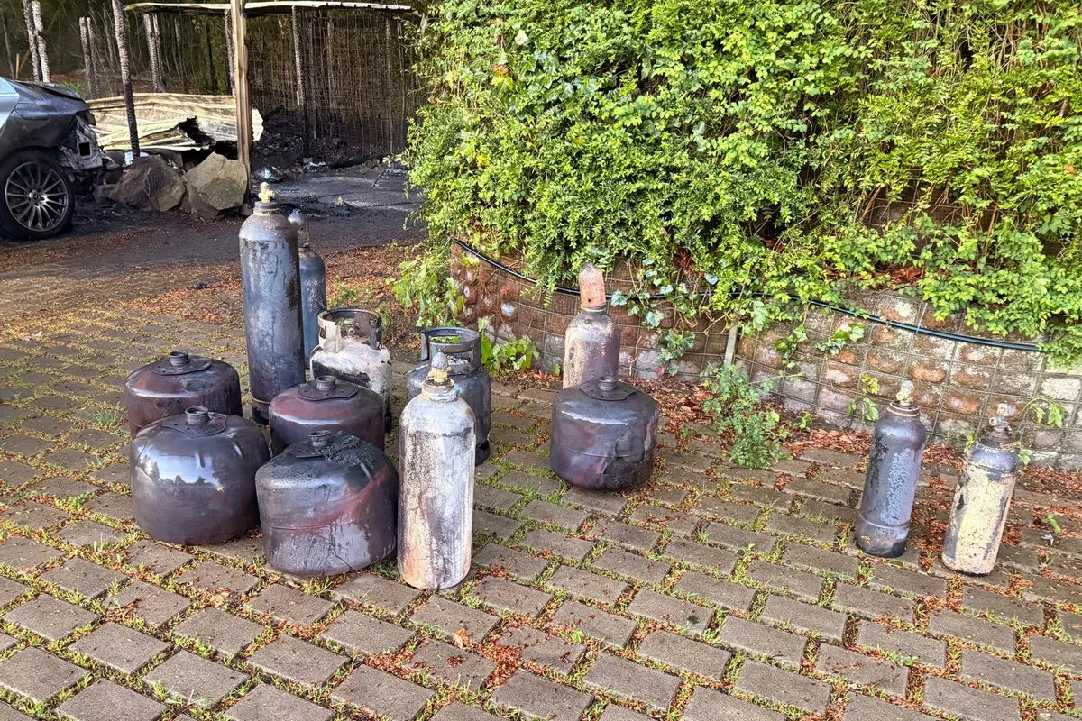 Essen – Feuerwehr verhindert Waldbrand