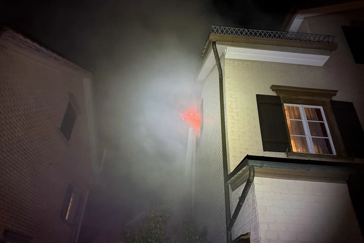 Herisau AR – Haus bei Brand zerstört