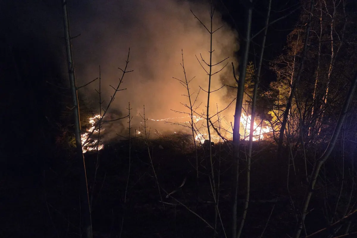 Seefeld – Böschungsbrand legt Verkehr lahm