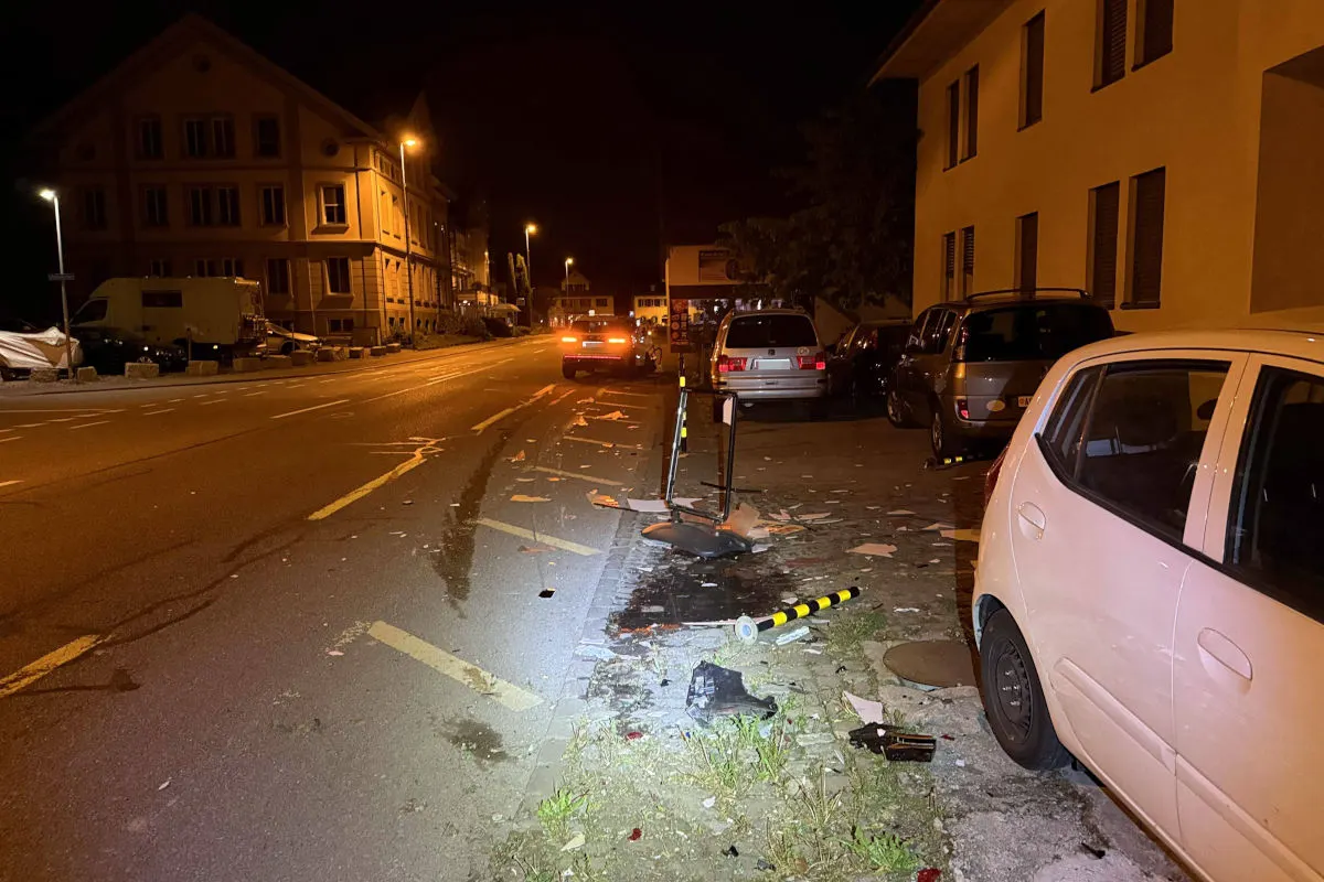 Fahrwangen AG – Unfall nach Sekundenschlaf