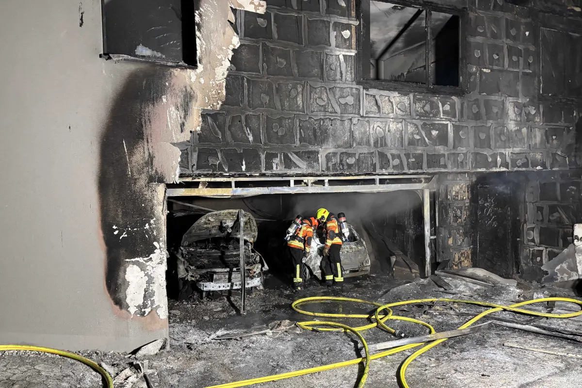 Brand in Tübach SG – Feuer greift von Garage auf Wohnhaus über