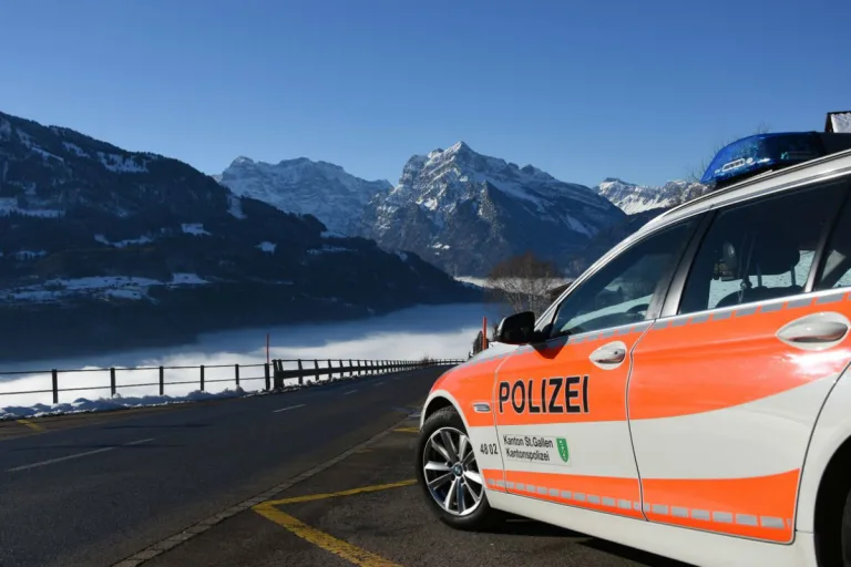 St.Gallen - Schnee auf den Dächern - Gefrorene Seen 