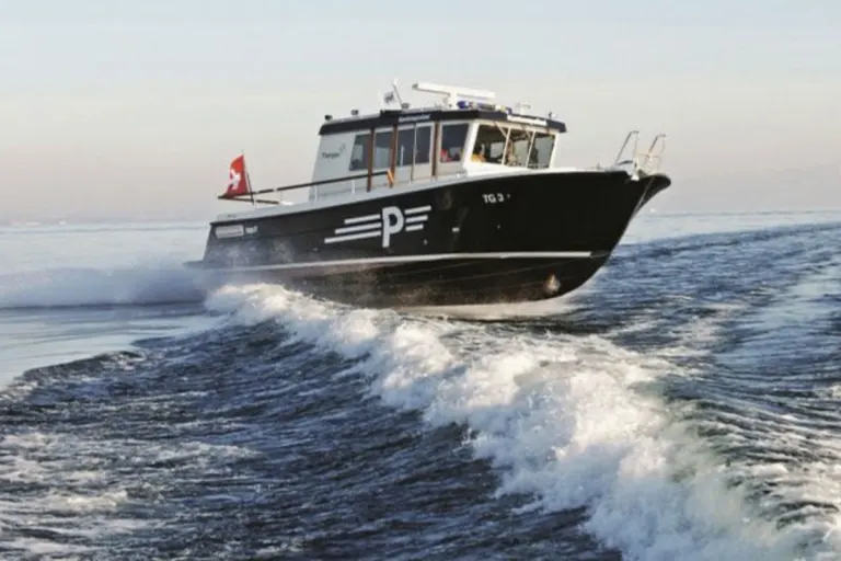 Rorschach SG - Motorboot gerät in Seenot 
