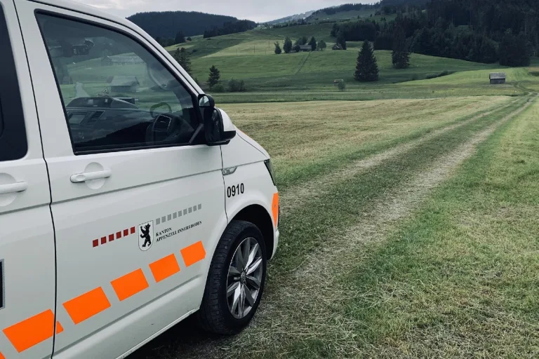 Appenzell AI - Mit Velo in Auto gefahren 