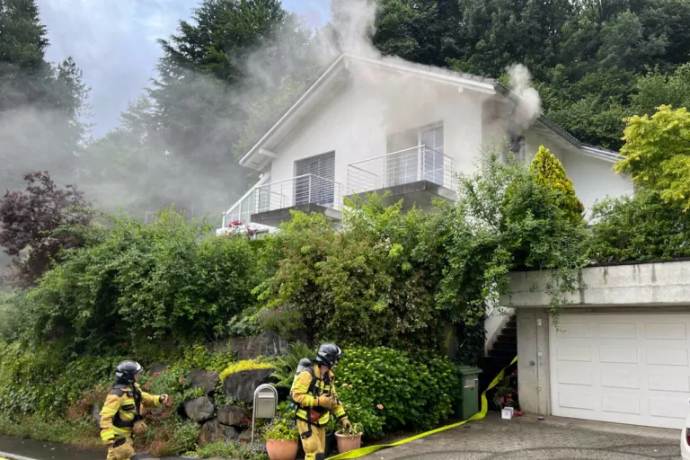 Gams SG – Brand in Einfamilienhaus