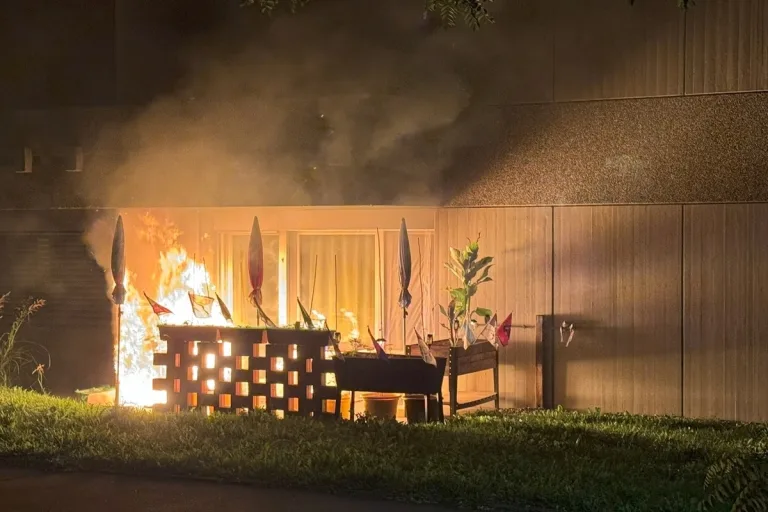 Chur GR – Gasgrill gerät in Brand