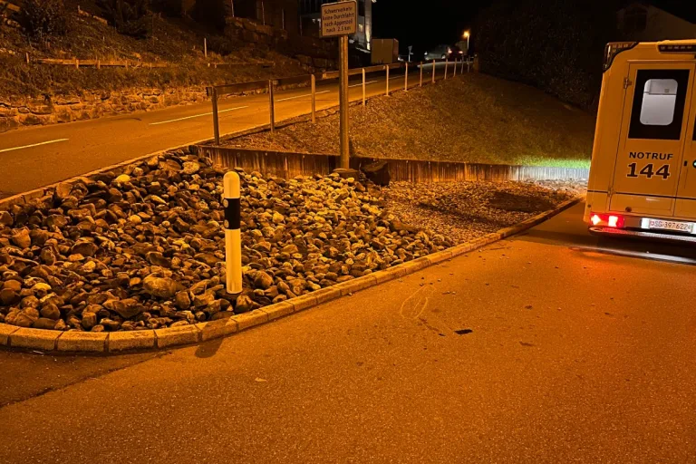  Eichberg SG - Mit Motorrad gestürzt