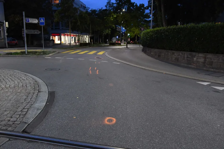 Chur GR –Rollerfahrer bei Kollision verletzt