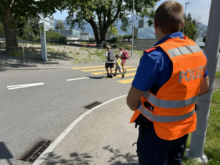 Zentralschweiz – Polizei ruft zum Schulstart zu mehr Vorsicht auf